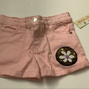 NWT Collette Lilly pink girls shorts size 4